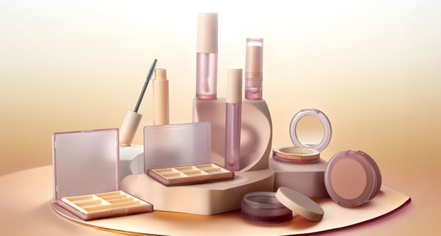 Cosmetic packaging combination
